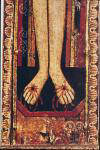 Il crocifisso di San Damiano: il sangue bagna sei santi non pi identificabili